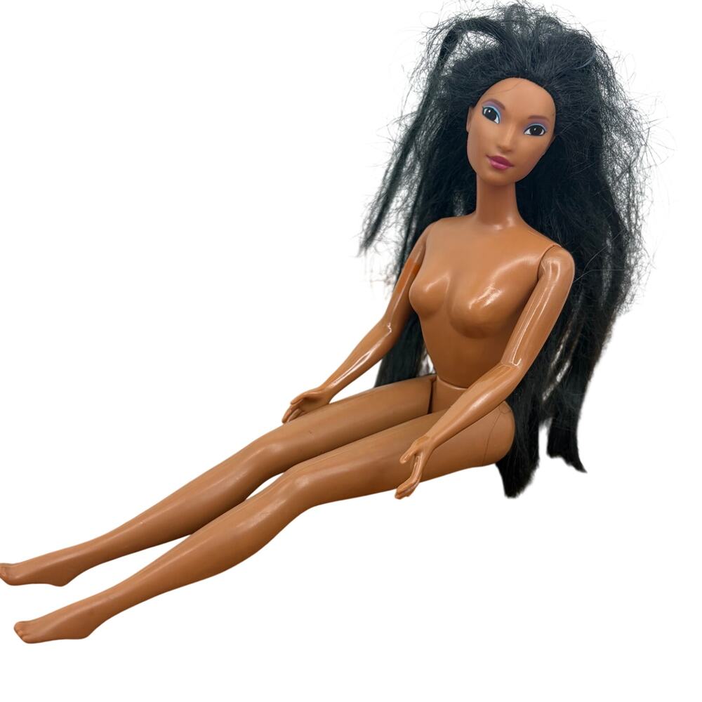 Mattel Disney Vintage 1995 Pocahontas Color Splash Hair Fashion Barbie Doll